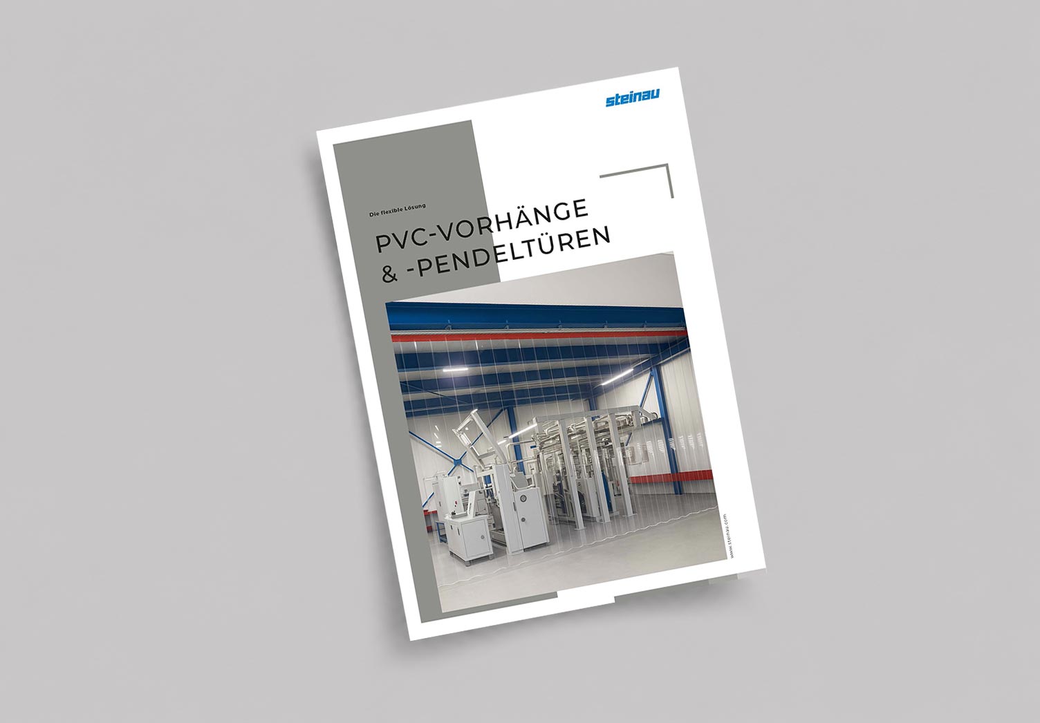 Neue Broschüre "PVC-Vorhänge und -Pendeltüren" verfügbar