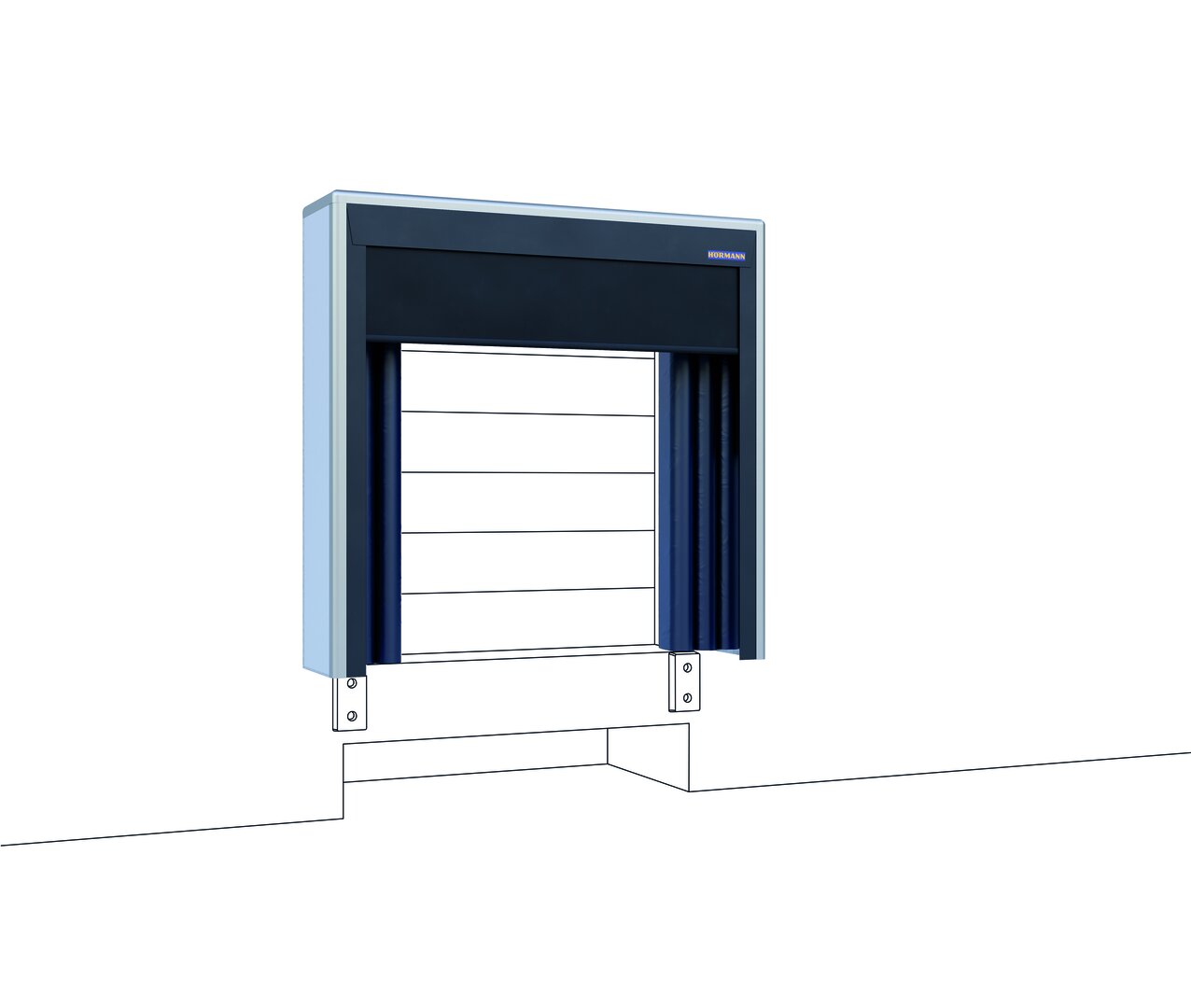 Abrollbare Plane