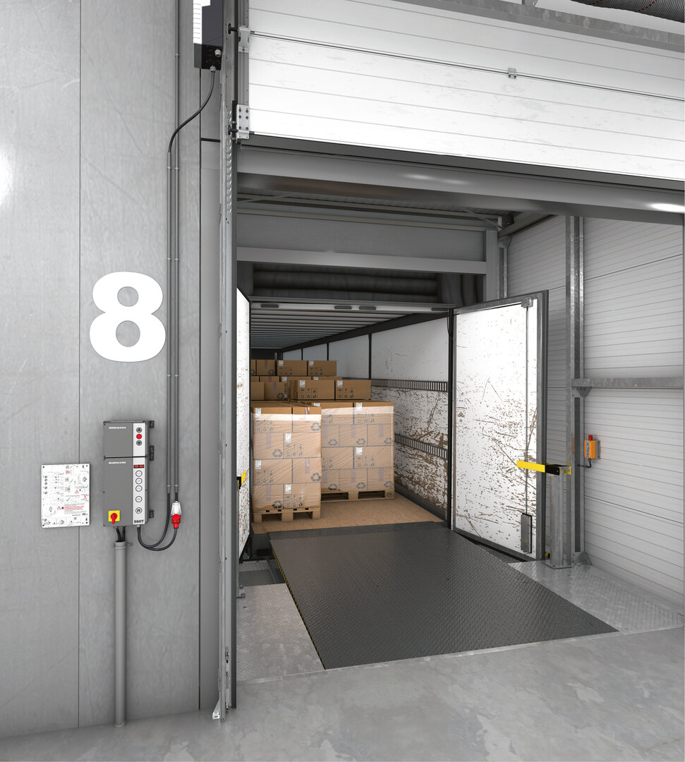 Mechanische und hydraulische Ladebrücken