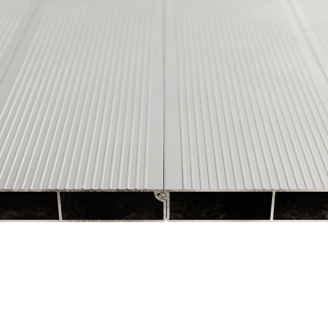 Aluminium-Fußbodenprofil (Seitenansicht)