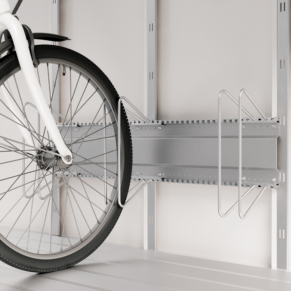 Waagerechter Fahrradhalter für 3 Fahrräder
