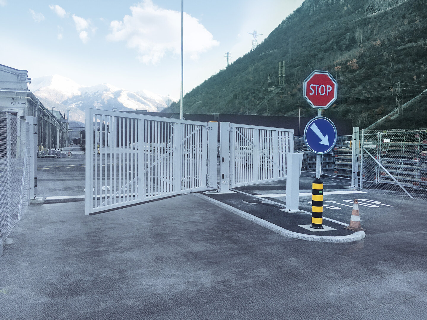 Einfahrtstore Industrie