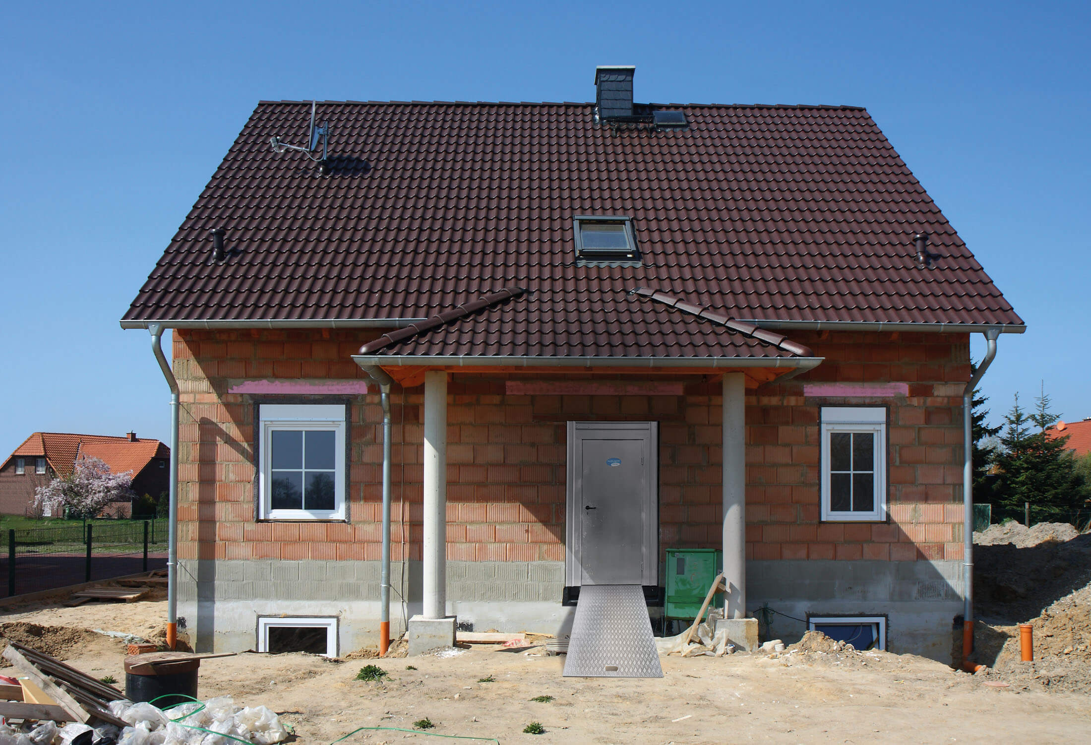 Baustellenschutztür