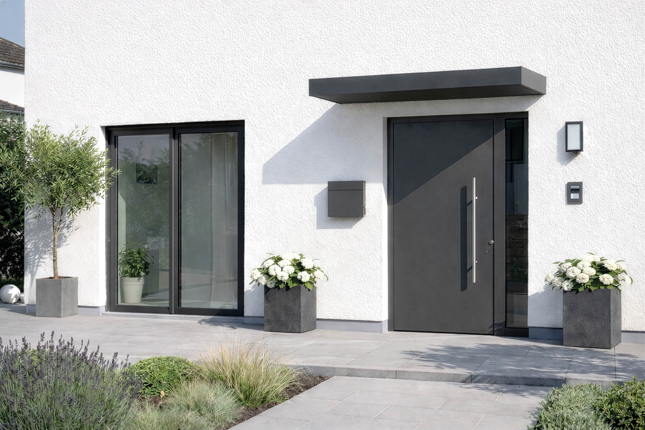 Haustüren aus Aluminium