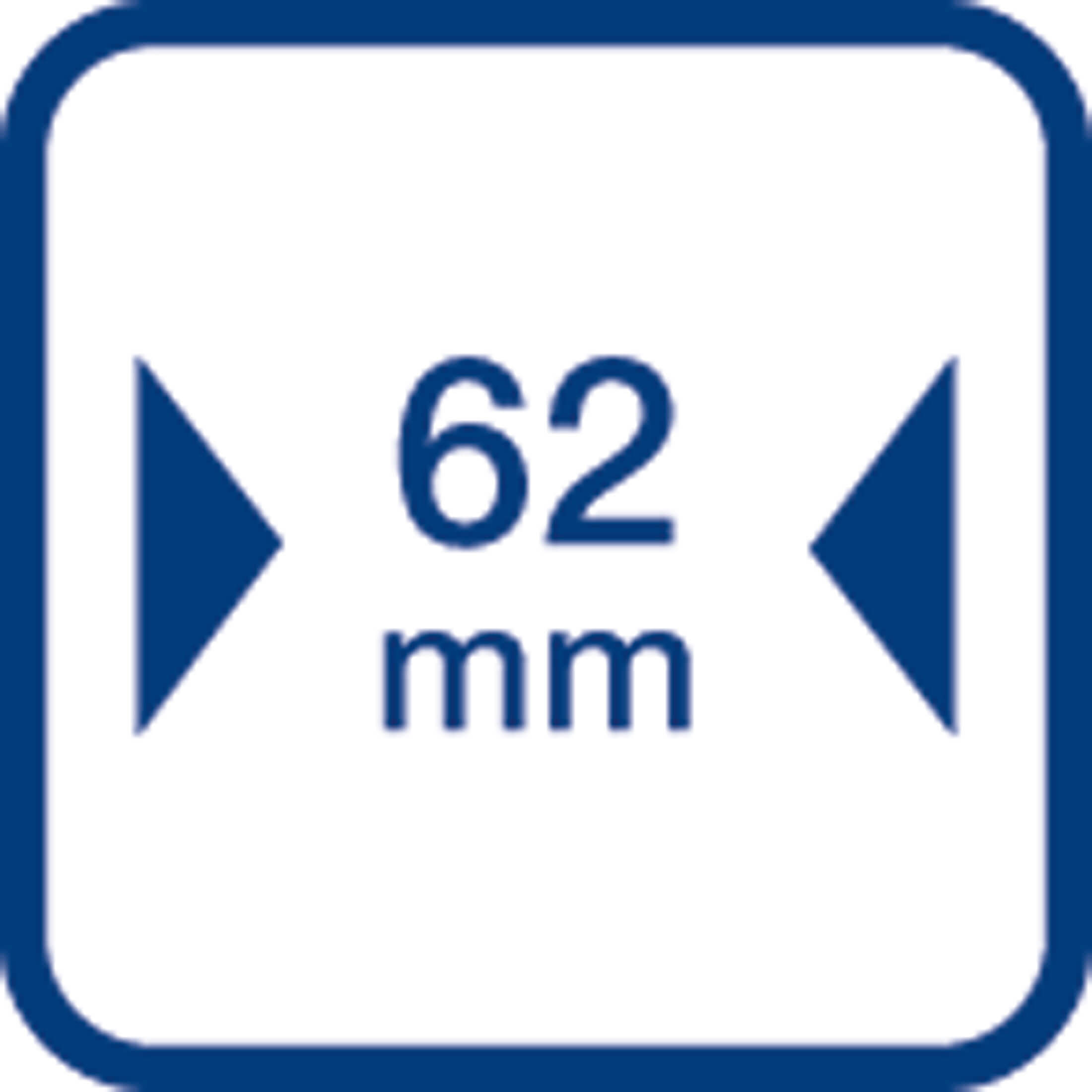 62 mm Türblattdicke
