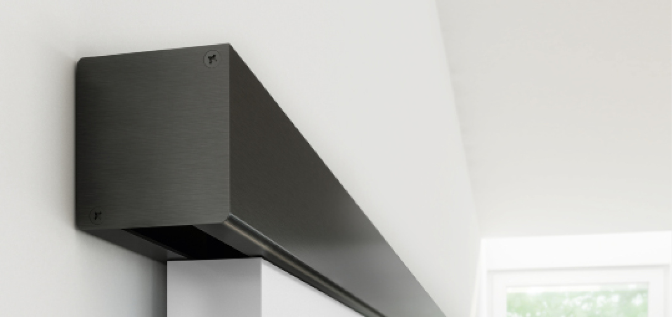 Slide Compact Laufschiene in Schwarz
