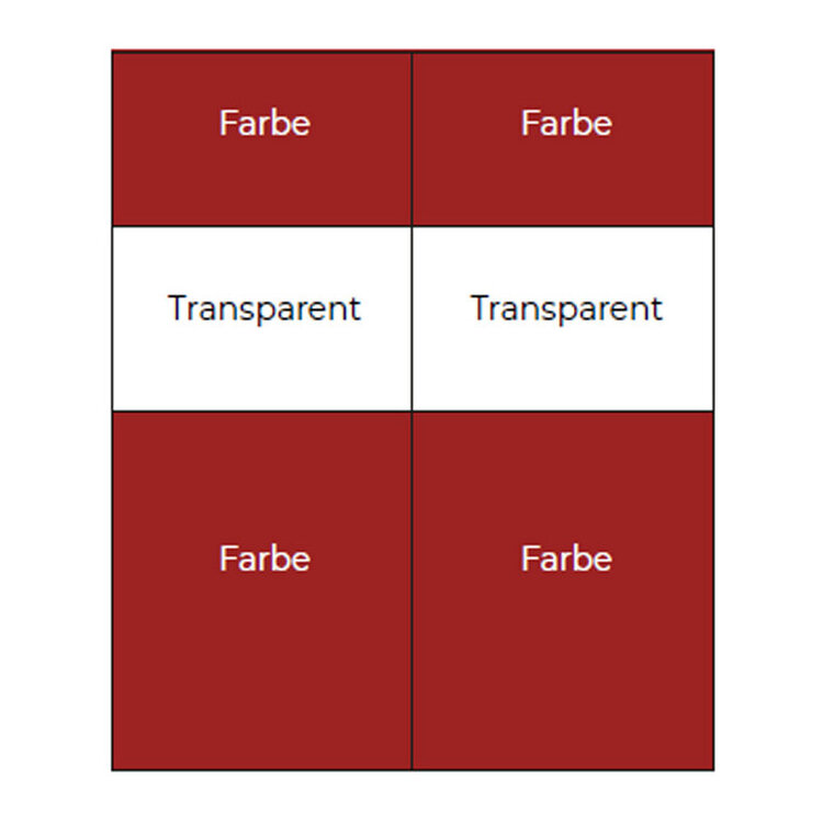 Farbe / Transparenz / Farbe