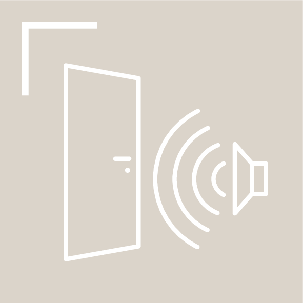 Schalldämmend – bis zu 42 dB