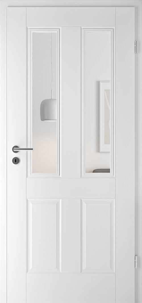 Kontur 4 LA1 Echtlack Premium Weiß