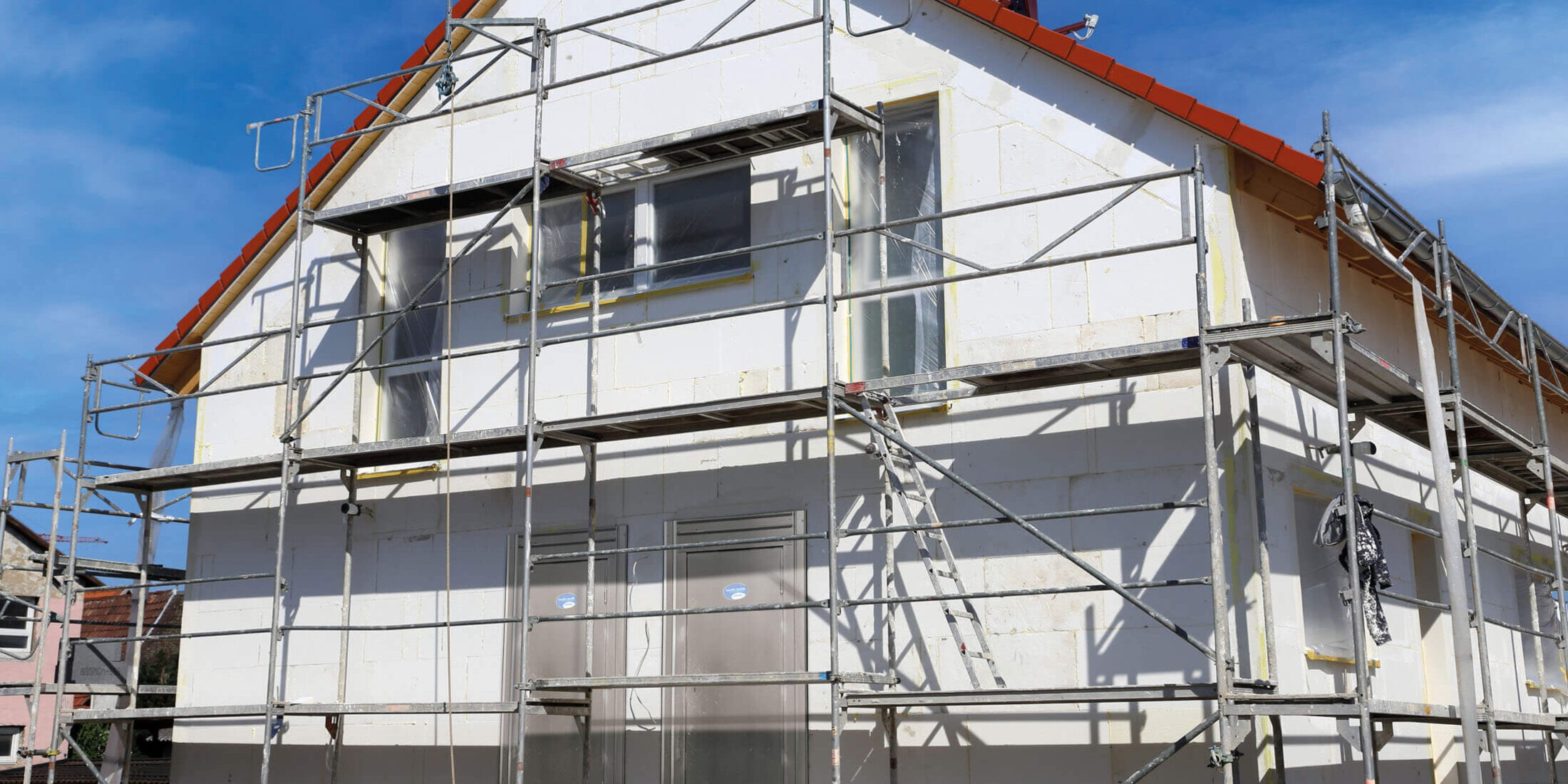 Baustellenschutztür