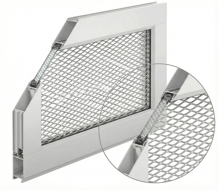 Streckmetall (Optional)