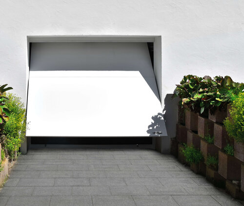 Hochwasserschutz - Schwingtor V (Einbau hinter der Öffnung)