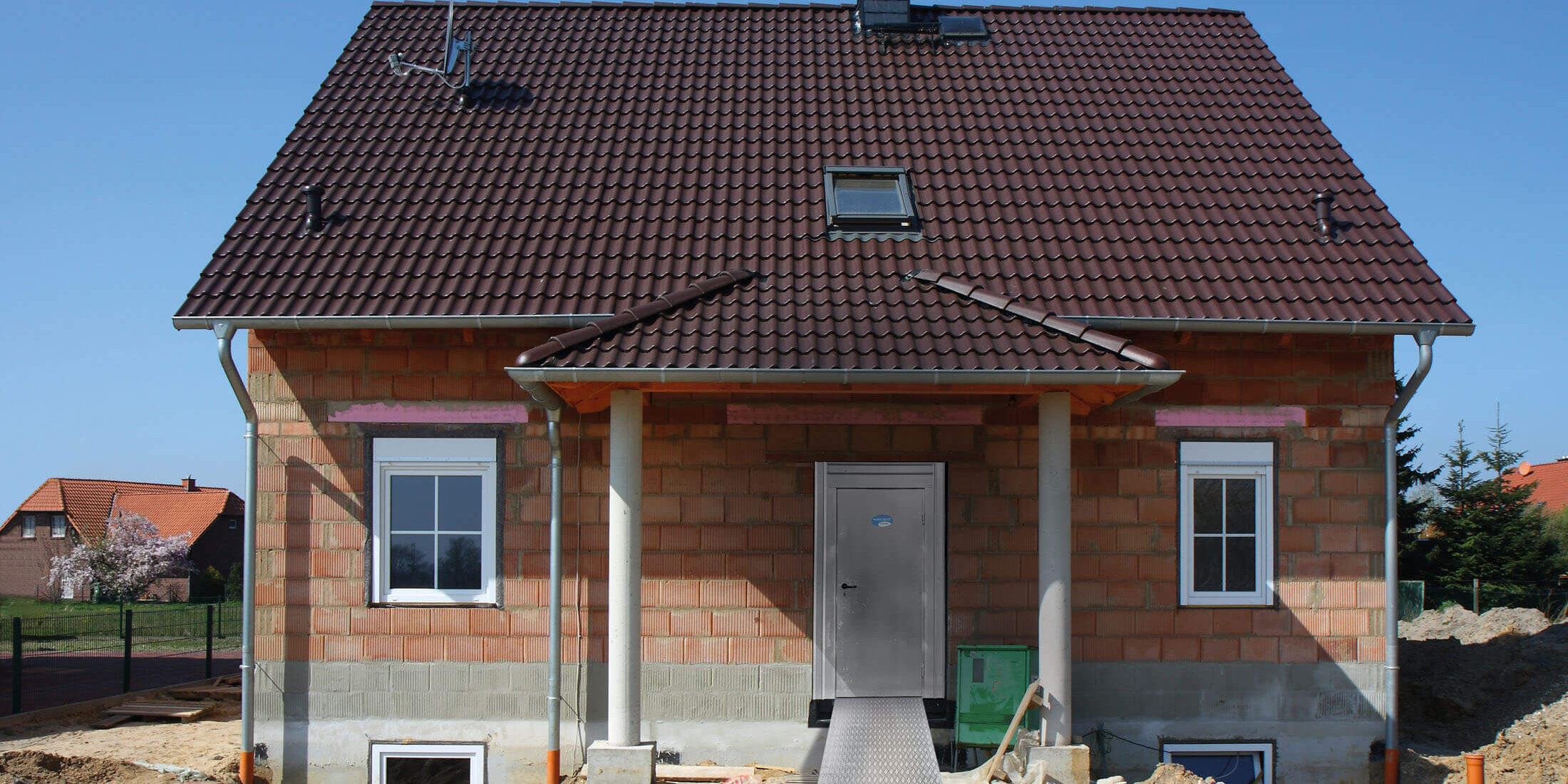 Baustellenschutztür