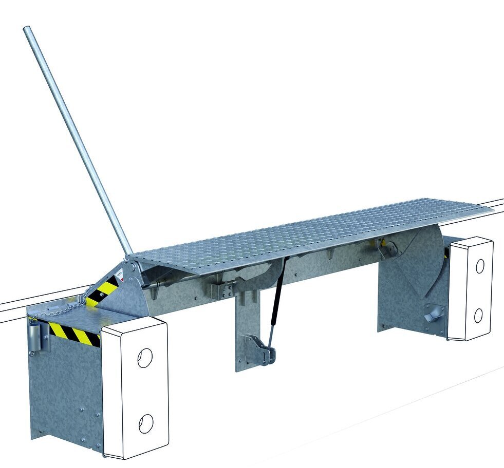 Zweite Mechanische Ladebrücke