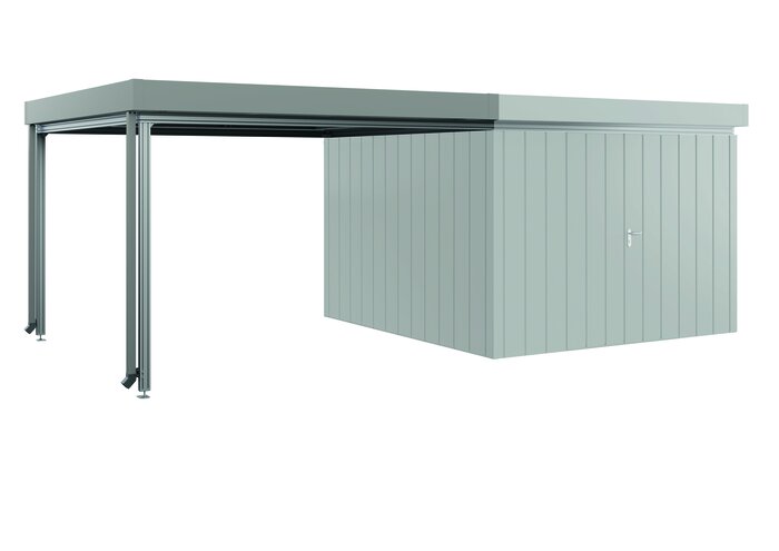 Basic PRO Gerätehaus Flachdach mit Lounge BFDV 6 (3.100) 