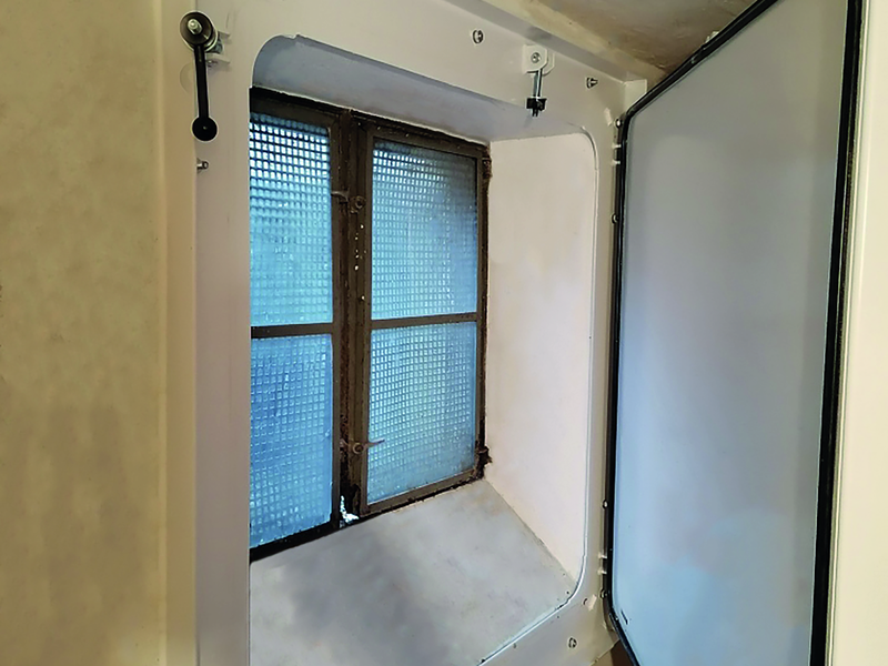 Hochwasserschutz - Klappe