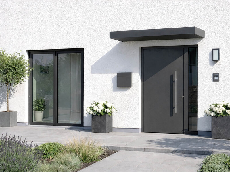 Haustüren aus Aluminium