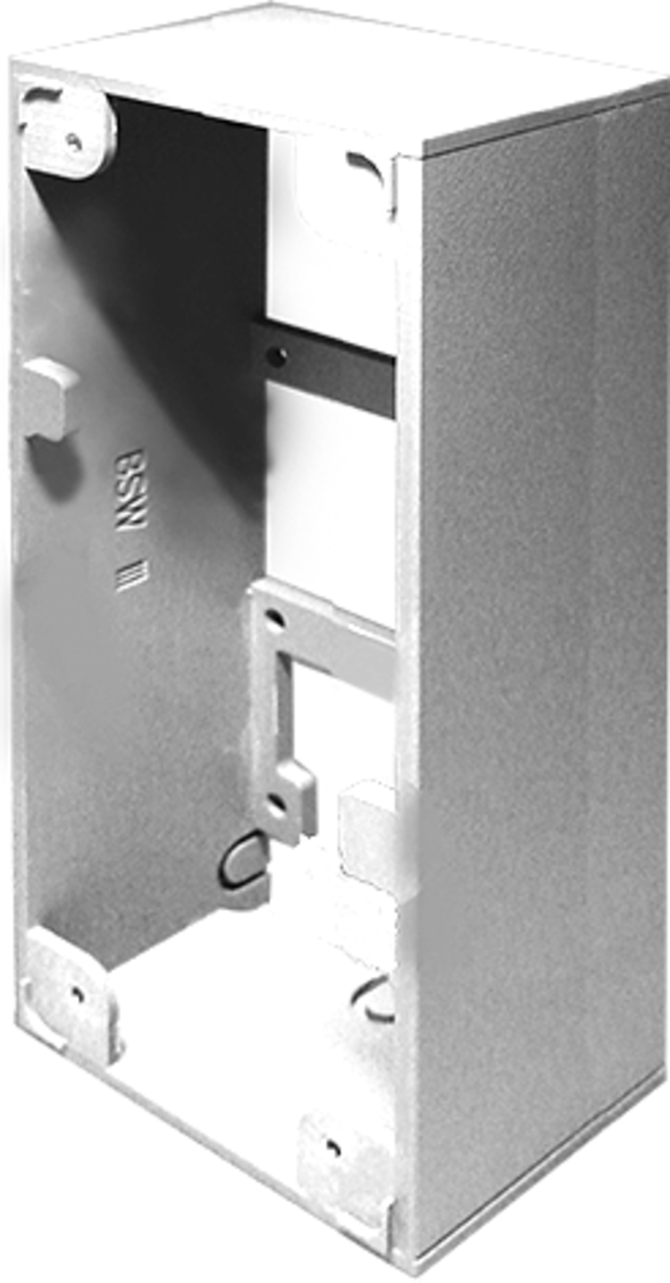 Aufputzgehäuse Weiß