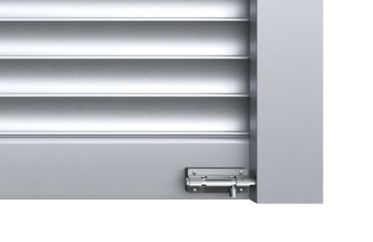 Bodenprofil mit mechanischer Verschluss (Schubriegel)