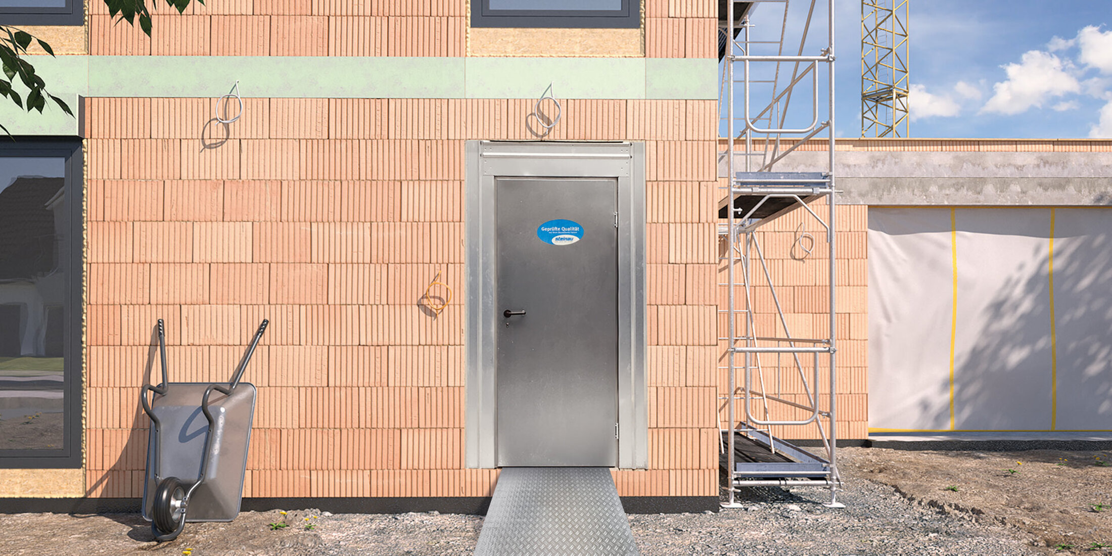 Baustellenschutztüren von steinau