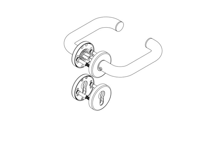 Rosettenbeschlag, D-110