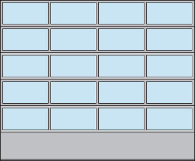 Torbreite bis 5.500 mm<br /> (Beispiel 5.500 × 4.500 mm)