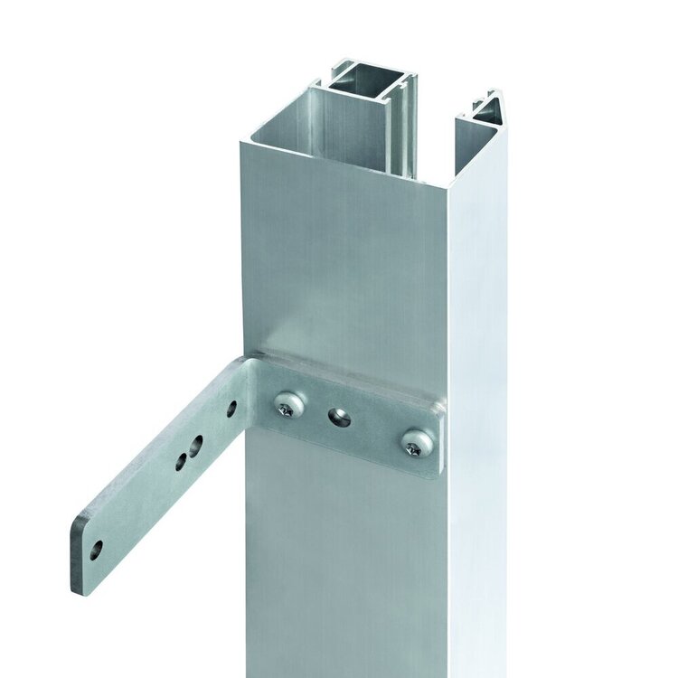 Optionale Stahl-Winkelbefestigung: