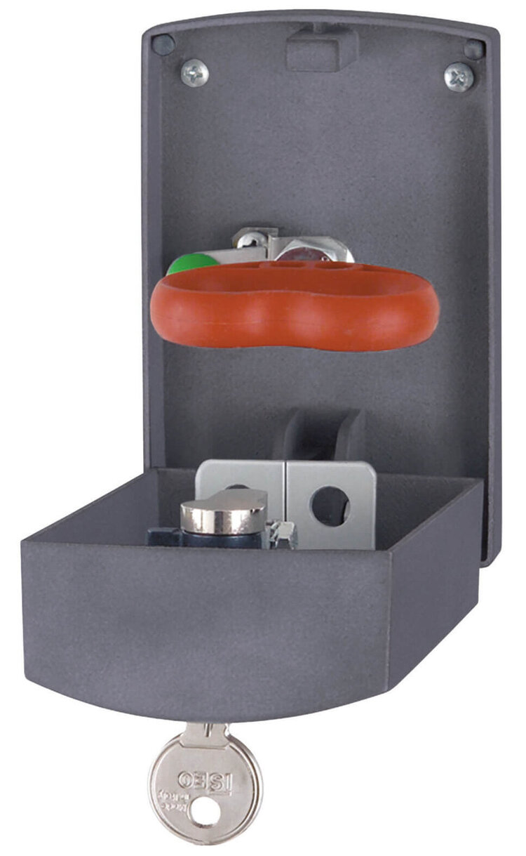 Gesicherte Entriegelung<br>außen ASE (optional)