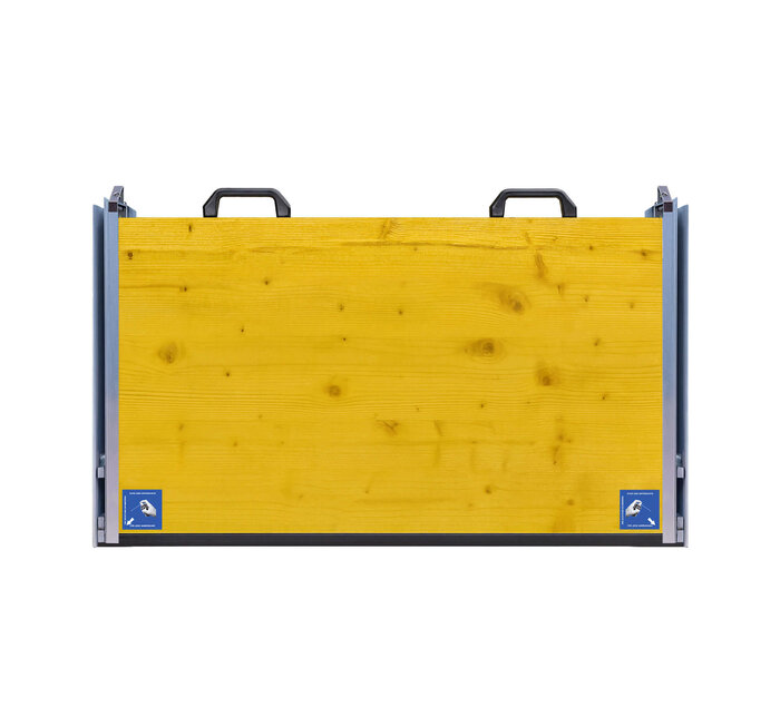 Wasserschutzwand aus Holz (Montage vor der Öffnung, 3.000 mm)