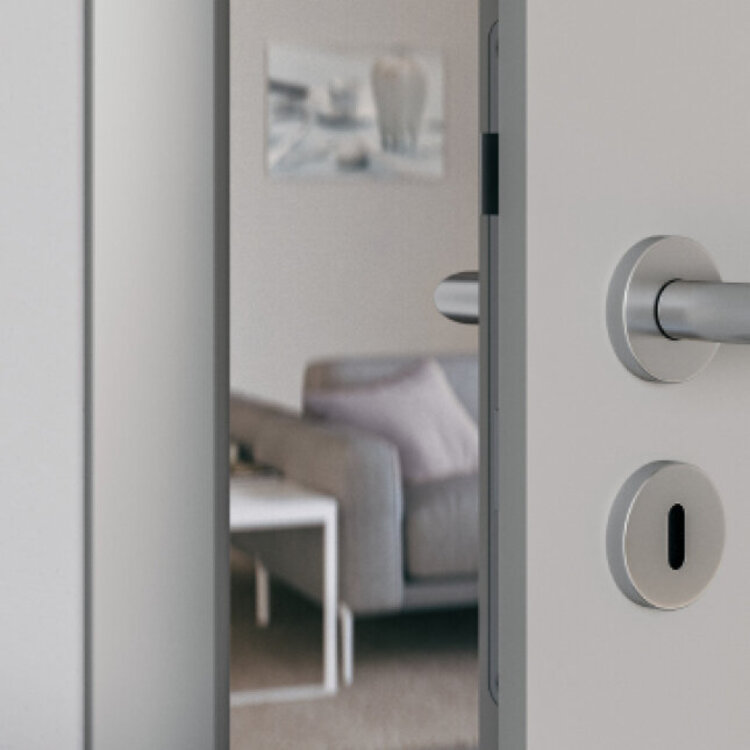 Gefälzte Ausführung mit eckigen Kanten