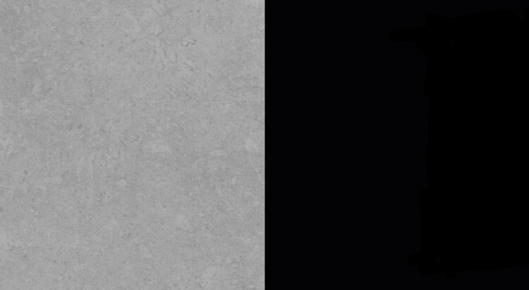 MatchDecor Zement / Tiefschwarz RAL 9005