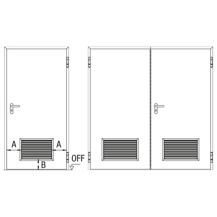 Lüftungsgitter Standard