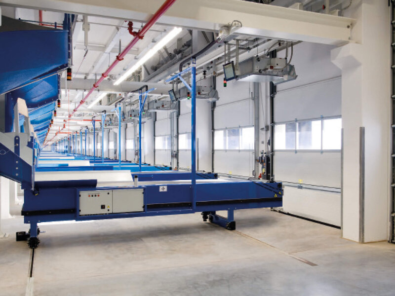 Doppelwandige Stahl-Lamellentore