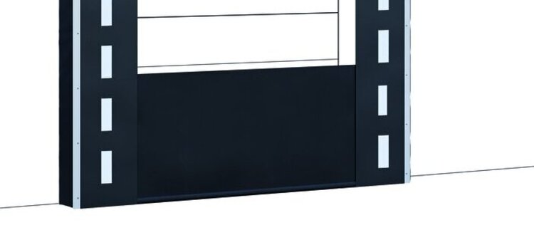 Bodenplane für Fahrbahnausführung