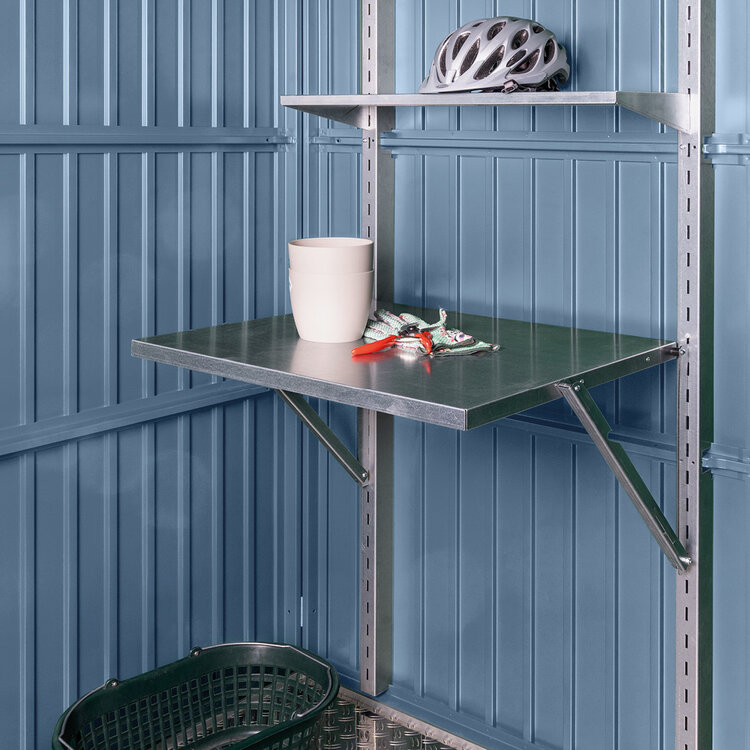 Klapptischset inkl. Regalhalterset lang