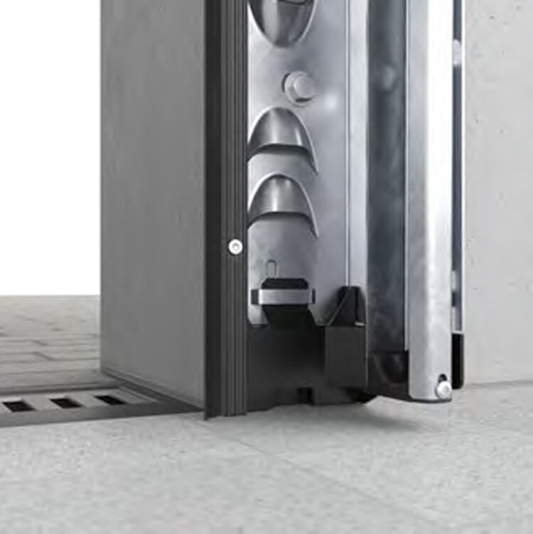 Ausklinkung am Zargenfuß