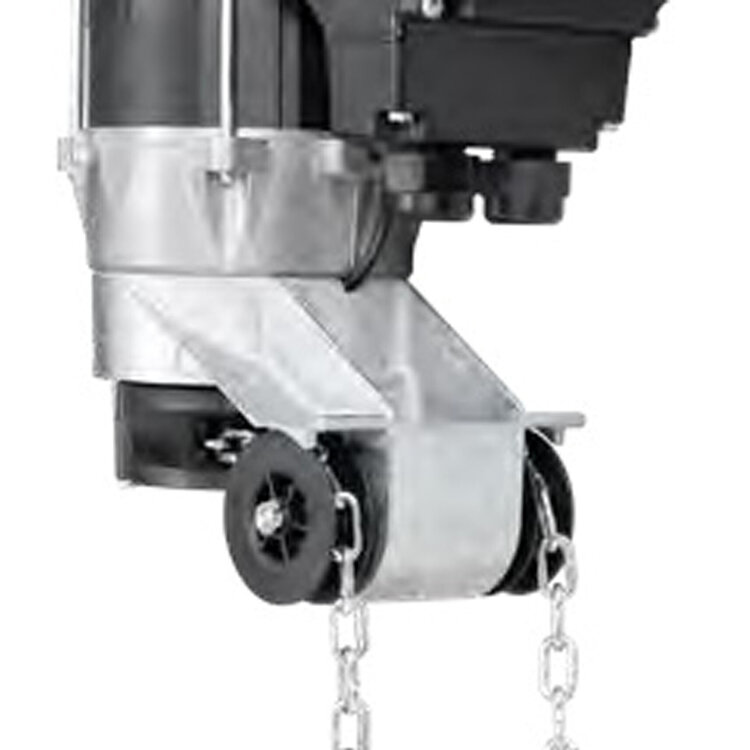 Optionale Notbedienungen für Wartungsentriegelung: