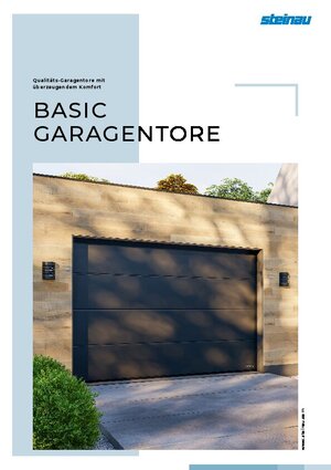 Basic Garagentore gueltig ab 01 03 2026 