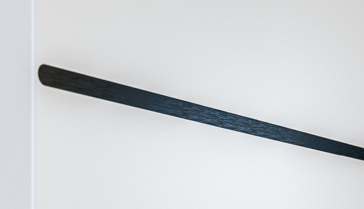 Lisenen in Schwarz-Optik