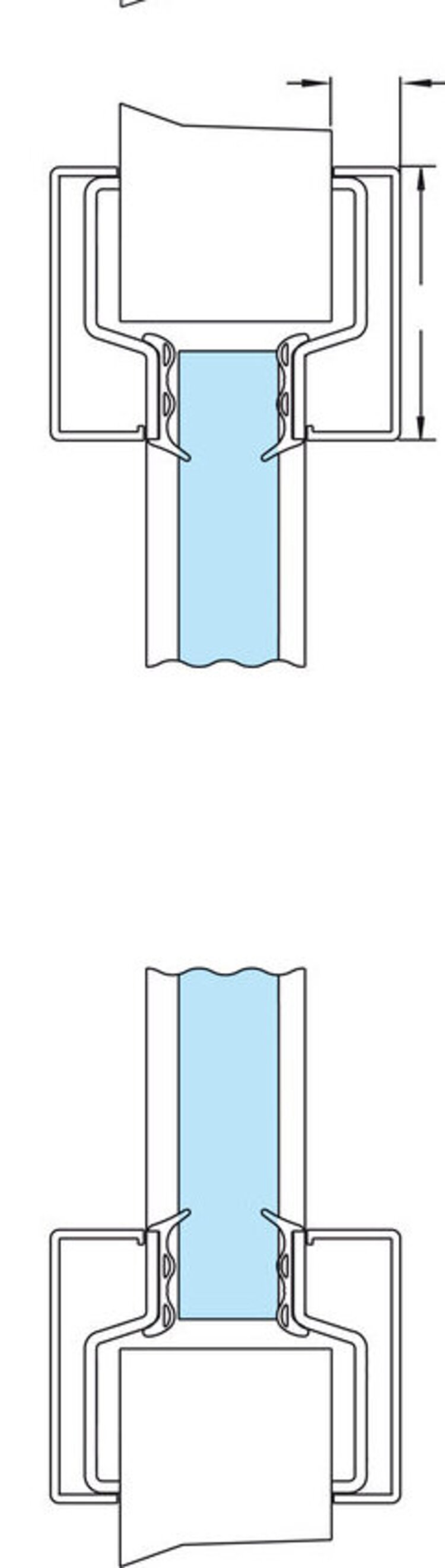 Aluminium-Abdeckprofil