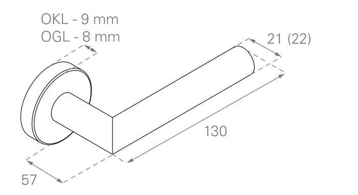 Rosettenbeschlag, D-310