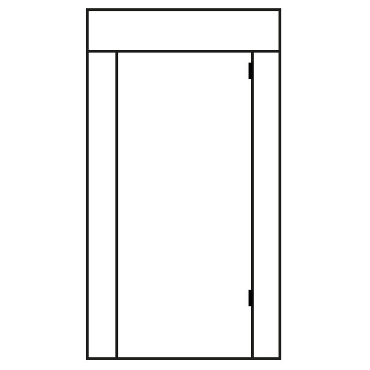 Baustellen-Schutztür