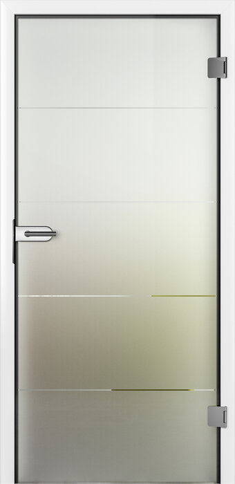 Linie+ SignumSatin 15/5 Sandstrahlung Motiv klar 