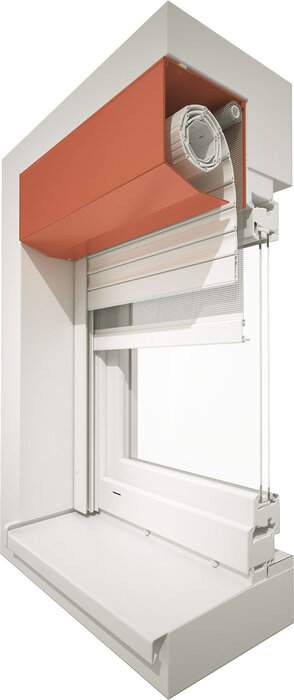 Vorbaurollladen rollgeformt, 20°/45°/90° (A9, MY 442)