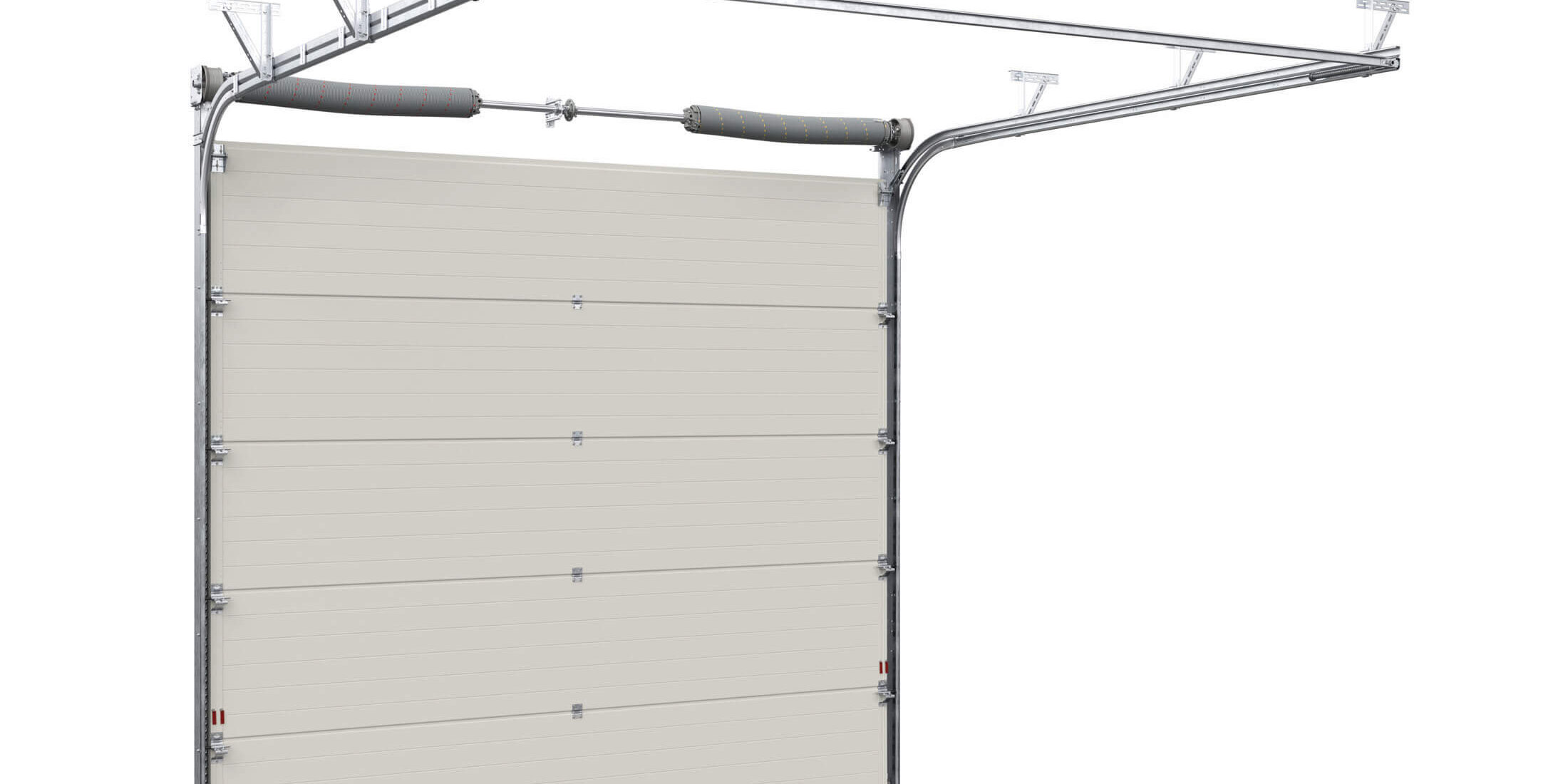 Moderne Ausstattung für Industrie-Sektionaltore