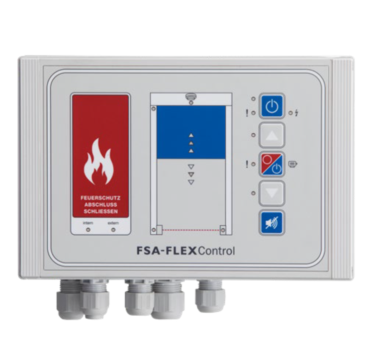 Feststellanlagenzentrale (DIBt-Zulassung) FSA-FLEXControl ohne Notstromversorgung