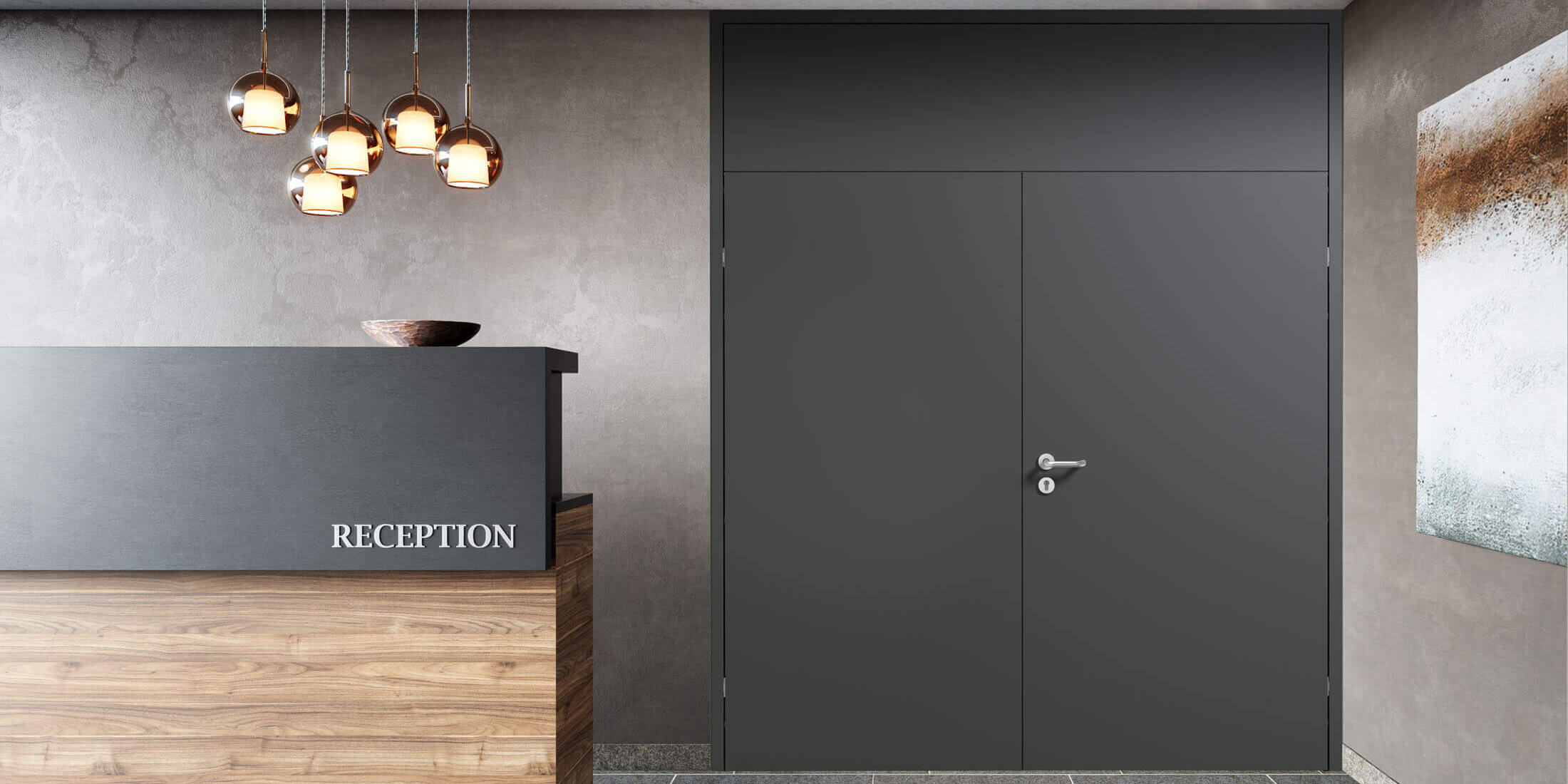 Stahl- / Edelstahl-Objekttüren