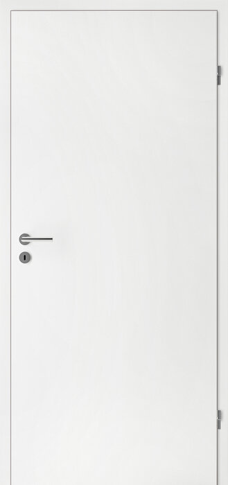 Durat® Schichtstoff Weißlack Dekor (ähnl. RAL 9016) | Perlstruktur