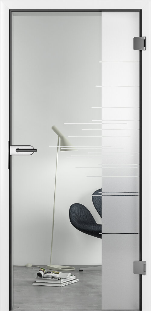 Form+ Jada ESG Clear, Sandstrahlung mit CE-N, Motiv matt 