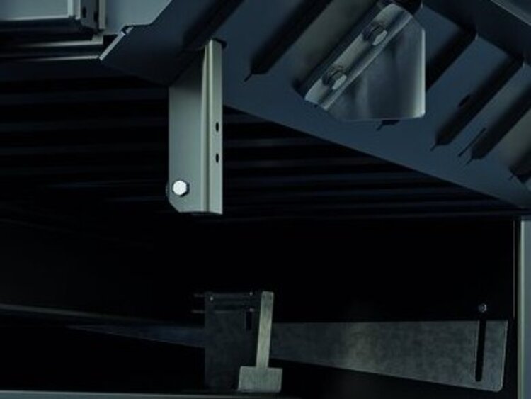 Geräuschgedämpfter Abstellbock